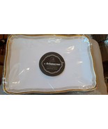 Posh Settings aristocrat TRAYS Upscale Wedding  6 pc  white 13 x 9  gold... - $10.82 CAD