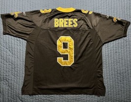 Reebok NFL Players New Orleans Saints Drew Brees #9 Jersey Super Bowl 44 Size 54 - £22.30 GBP