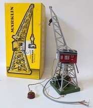 Vintage MARKLIN Western Germany HO Scale 7051 Drehkran Rotating Crane, In Box! - £232.93 GBP