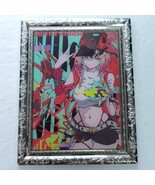Rappa Honkai Star Waifu Anime Girl Trading Card SIlver Heavy Metal 3&quot; x 4&quot; - $397.62 MXN