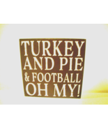 Fall Football Block Sign - €22,68 EUR
