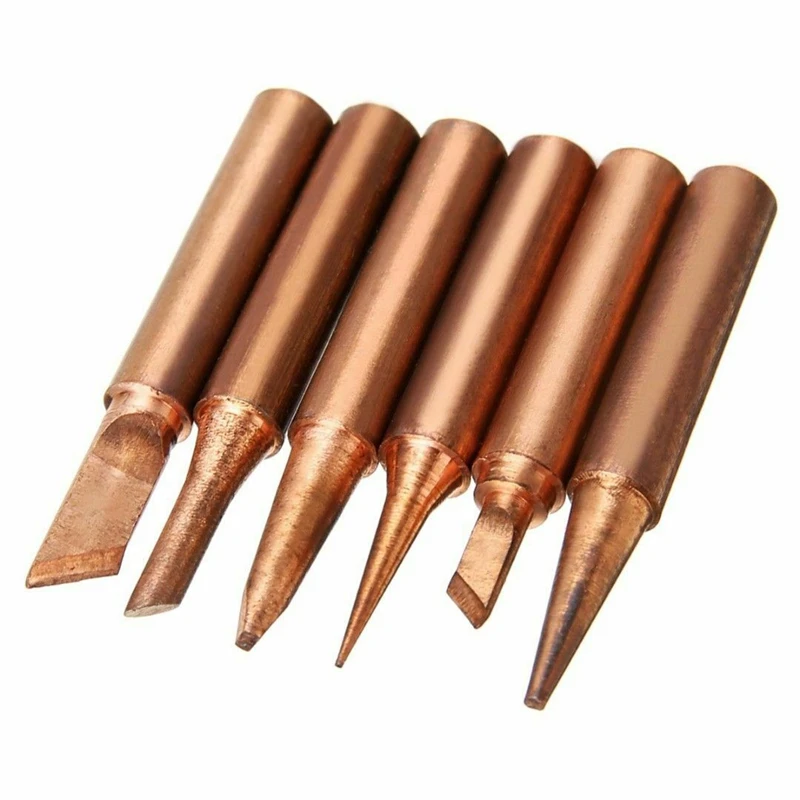 LY Solder Tip Quality Pure Red Copper Diamagnetic Solder  Tips 900M-T Lead-Free  - £95.71 GBP