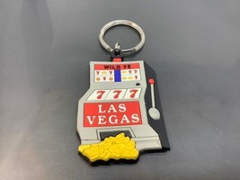 Las Vegas Souvenir Keyring Wild 7S Keychain Slot Machine Ancien Porte-Clé Nevada - £5.85 GBP