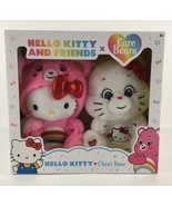 Hello Kitty and Friends x Care Bears Cheer Bear Sealed Box 10&quot; Plush Set... - $134.40 CAD