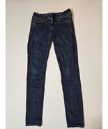 American Eagle AE Women&#39;s Skinny  Stretch Denim Jeans Size 2-Excellent - $33.08 CAD