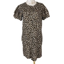 Velvet by Graham and Spencer Womens Cheetah Print Mini Dress Size Large ... - £16.95 GBP