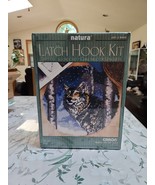 NEW WOLF In The Wild Latch Hook Kit Natura 28&quot; Round # RO64 CARON - $14.94 CAD