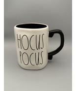 Rae Dunn HOCUS POCUS Mug 16 oz White Black Letters Handle Halloween Artisan - $16.99