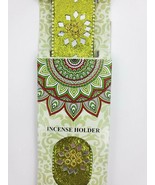 Karma Scents Blinged Out Green Incense Stick Burner Holder  - $8.99