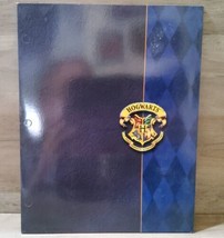 Harry Potter Hogwarts Houses Mead Unpunched 2 Pocket Folder 2001 - £7.51 GBP