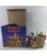 Mervyn&#39;s Christmas Santa Noah&#39;s Ark Musical Box 6&quot; x 4.5&quot; - $24.75