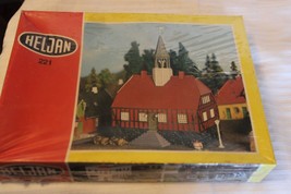 HO Scale Heljan, City Town Hall with Bell Tower Kit #221 BNOS Sealed Box Vintage - £35.39 GBP