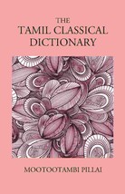 The Tamil Classical Dictionary - £21.83 GBP