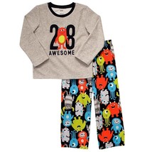 Carter&#39;s Boy&#39;s Awesome Monster Fleece Pajama Pants Set, Size 4 - $272.30 MXN