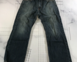 Lucky Brand 181 Jeans Mens 32x30  Blue 181 Jean Cotton Straight Leg High... - $24.74