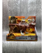 Jurassic World Dominion Extreme Damage Atrociraptor Dinosaur Action Figu... - £11.35 GBP