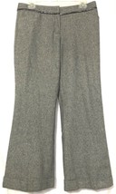 Express Design Studio Womens Brown Herringbone Wool Blend Lined Pants Si... - $11.87