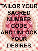 ALBINA WILL TAILOR SACRED NUMBER CODE TO UNLOCK YOUR DESIRES MAGICK RING PENDANT - £162.08 GBP