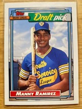 Manny Ramirez - Topps Draft Pick Rookie Card #156 NM-M - £14.70 GBP
