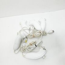 5x Official Wii Nunchuck White Remote Nintendo  Motion  Wii U OEM Contro... - $24.29