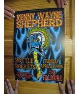 Kenny Wayne Shepherd Poster Fillmore The Bottle Rockets April 24 1996 - $1,237.64 MXN