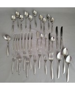 Lot 38 Pieces Oneida Community Stainless Flatware Twin Star Atomic Starb... - £72.33 GBP