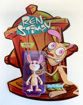 NEW Super7 Ren and Stimpy REN HOEK 3.75-Inch ReAction Figure 1990s Nickelodeon - £20.58 GBP