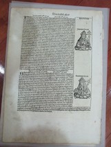 Page 224 of Incunable Nuremberg chronicles , done in 1493 - £124.13 GBP