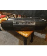 VINTAGE RARE 1980&#39;s Tape Cassette Dual Deck Player Sony MEGA BASS  # CFS... - $229.13 CAD