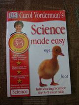 Science Made Easy Dk Carol Vorderman Preschool Ages 3-5 Good Condition - £3.87 GBP