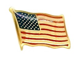 American Flag Hat Tac or Lapel Pin - $152.10 MXN