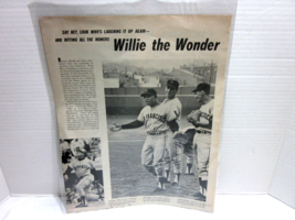 Willie Mays Willie The Wonder News Article Hoffa Do What I Tell You To D... - £9.56 GBP