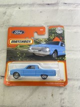 Matchbox 1961 Ford Ranchero Blue Toy Car Vehicle NEW - $9.90