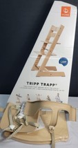 Stokke Tripp Trapp High Chair - Natural. Adjustable, Convertible. 6-36 Months. - £209.91 GBP