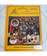 Vintage 1984 Gingerbread FOLK ART Wooden Appliques Pattern Painting Maga... - $15.16 CAD