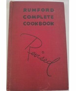 Rumford Complete Cookbook...Author: Lily Haxworth Wallace (vintage hardc... - $20.51 CAD