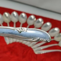 9X Tbsp Wm Rogers ALLURE Teatime Silverplate Table Spoons  - $34.82 CAD