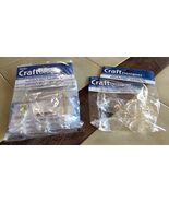 Lot (8 pieces) DARICE Craft Designer Clear Rimless Eyeglasses for Dolls ... - $34.35 CAD