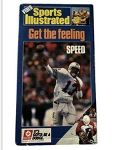 Sports Illustrated Get the Feeling: Vol. 1 Speed VHS 1987 NFL HBO Films - £3.10 GBP