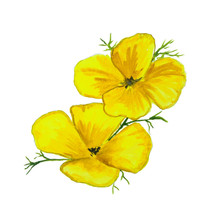 Yellow Poppy Flower Vinyl Decal Sticker for Auto Home Car Truck Boat RV Cup - £5.56 GBP+