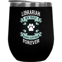 Make Your Mark Design Librarian Dog Lover Coffee &amp; Tea Gift Mug for Admin, Staff - £21.74 GBP