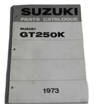 1971 1972 1973 Suzuki GT 250 GT250 Hustler Parts book manual List - $26.32