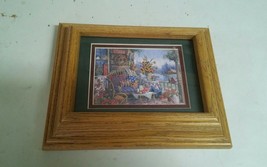 VTG Crystal Art Gallery 9.75x7.75 Wood Framed Country Porch Wall Hanging... - $21.99