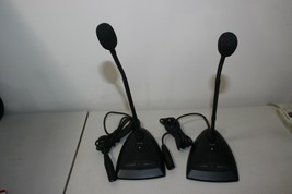 Lot of 2 Shure MX412D/C Condenser Goose Neck Desk Top Microphones GOOD C... - $999.00