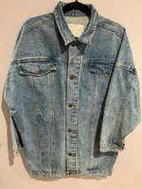 Vintage Jean Denim Jacket-JORDACHE Blue Long Sleeve Cotton Streetwear EUC Medium - £41.88 GBP