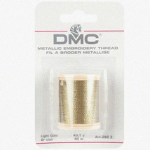 GoldenGlitz Metallic Embroidery Thread, 43.7-Yard Spool, Light Gold - $30.64