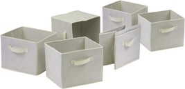 Storage/Organization Winsome Capri, 6 Small, Beige. - $37.99