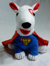 2007 Target Bullseye Plush Dog Great Team Superhero Super Dog Plush - £14.70 GBP