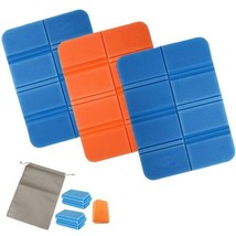 Picnic and Hiking seat cushion , 3PCs Portable Sitting Mat with Storage Bag, - £12.13 GBP
