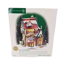 Department 56 Jack in the Box Plant No 2 North Pole Series 56705 Christmas House - $40.00